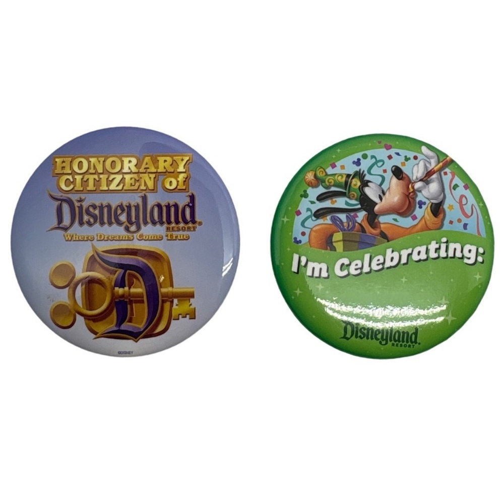 Disney Button Honorary Citizen of Disneyland and I’m celebrating